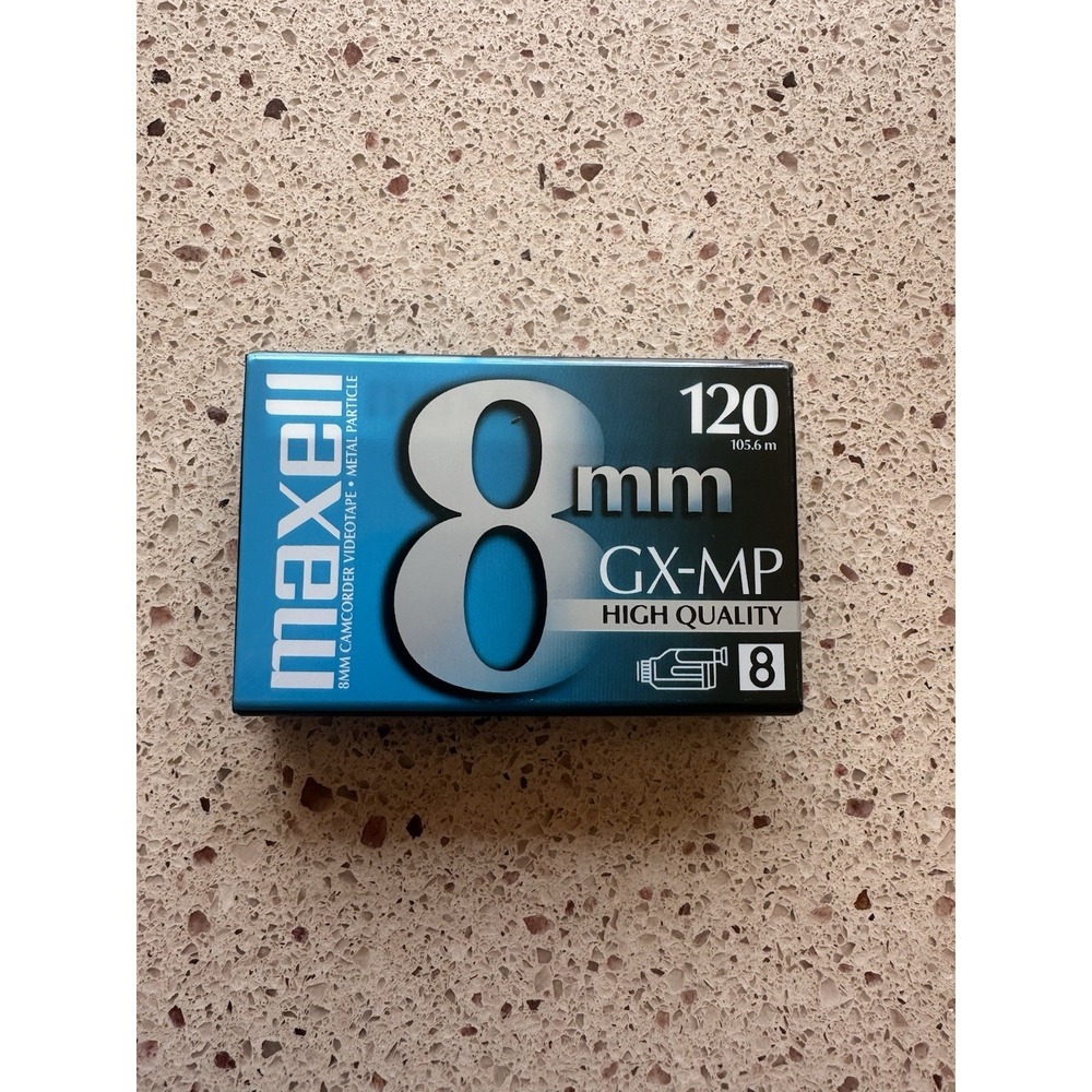 Maxwell 8mm GX-MP (Single) Quality Camcorder Videotape 120 - NEW